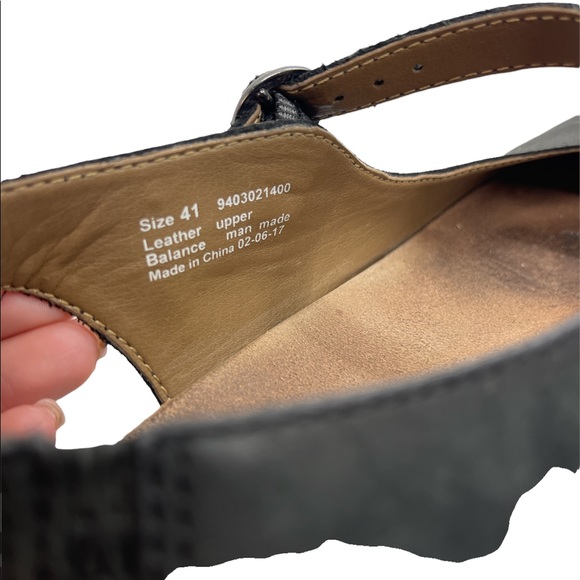 Dansko | Black | Professional Shoes | Mary Janes | Strappy | Open Heel | EU 41 - Picture 6 of 12